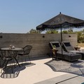 Sunbeds and outdoor furniture