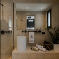 Ground level en-suite bathroom with shower