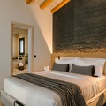 Loft bedroom with double bed