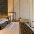 Loft bedroom with double bed