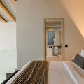 Loft bedroom with double bed