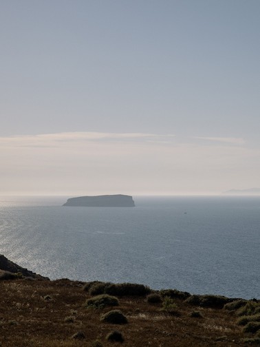 Caldera and Aspronisi view