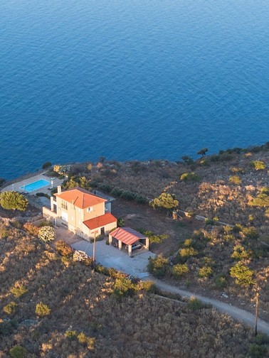 Aerial view of Villa Gerrito