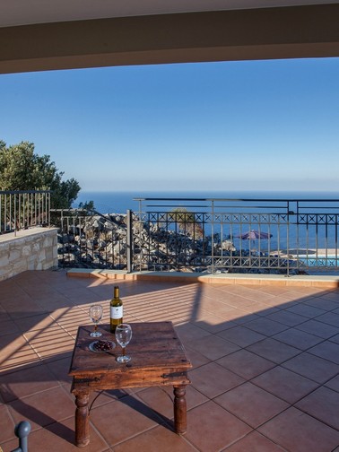 Sea view from veranda