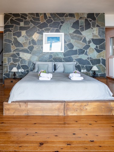 Bedroom with king-size bed