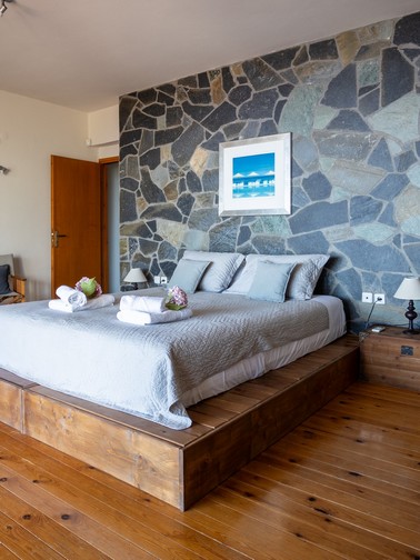 Bedroom with king-size bed