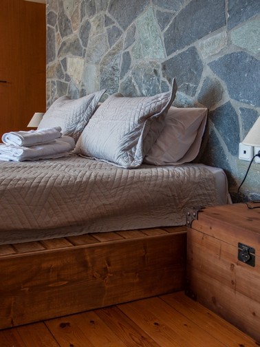 Bedroom with king-size bed