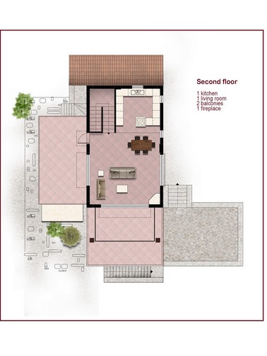 Second floor floor plan